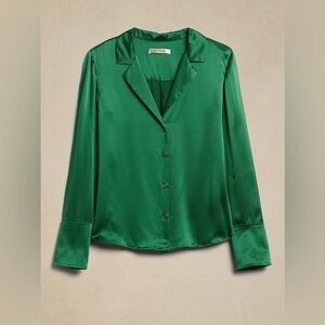 Banana Republic Silk Resort Blouse
